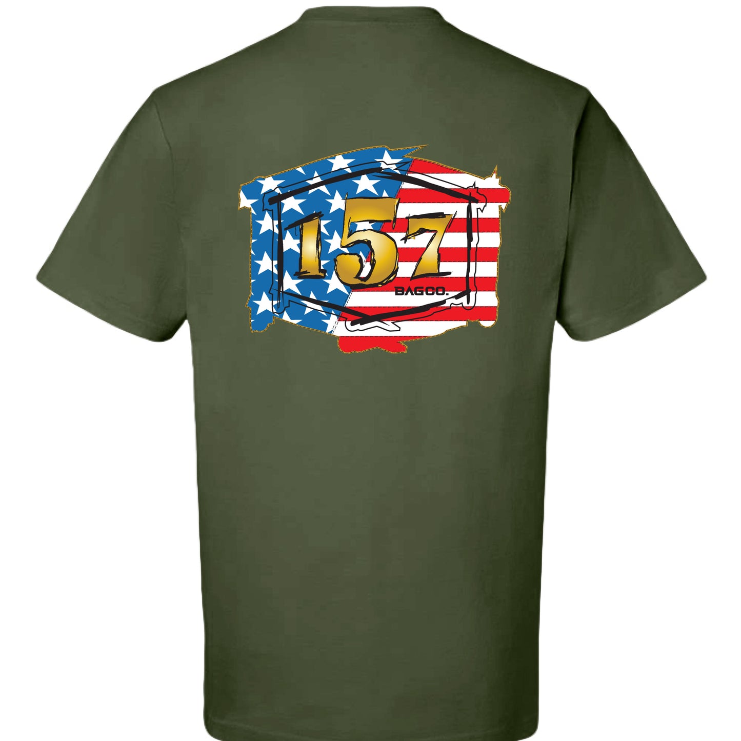 Military Green - BACK
