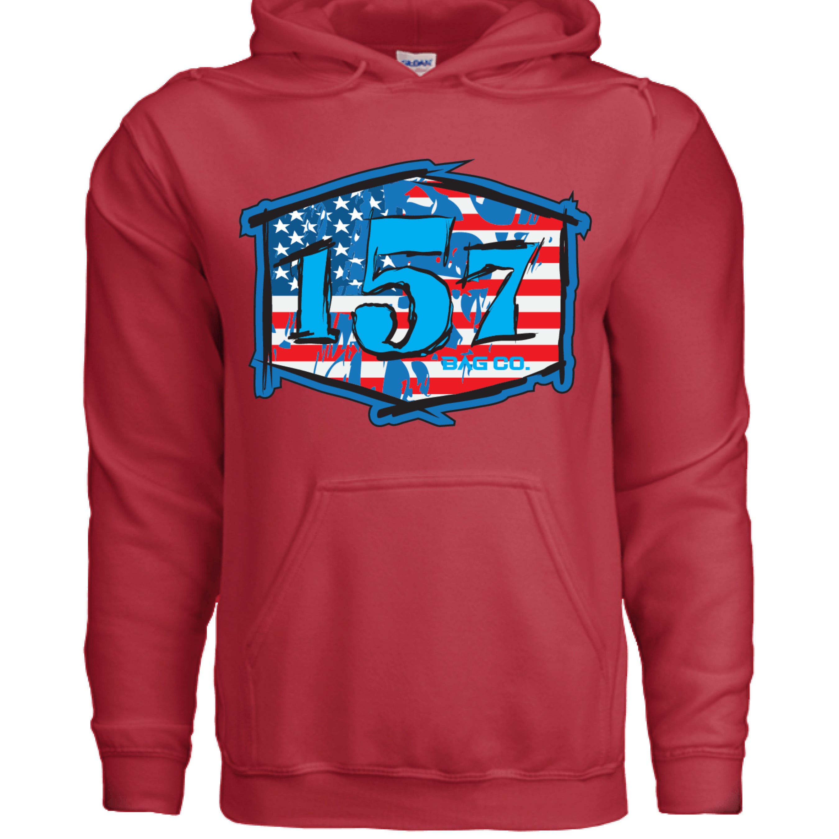 Hoodie - Flag Logo – 157bagco