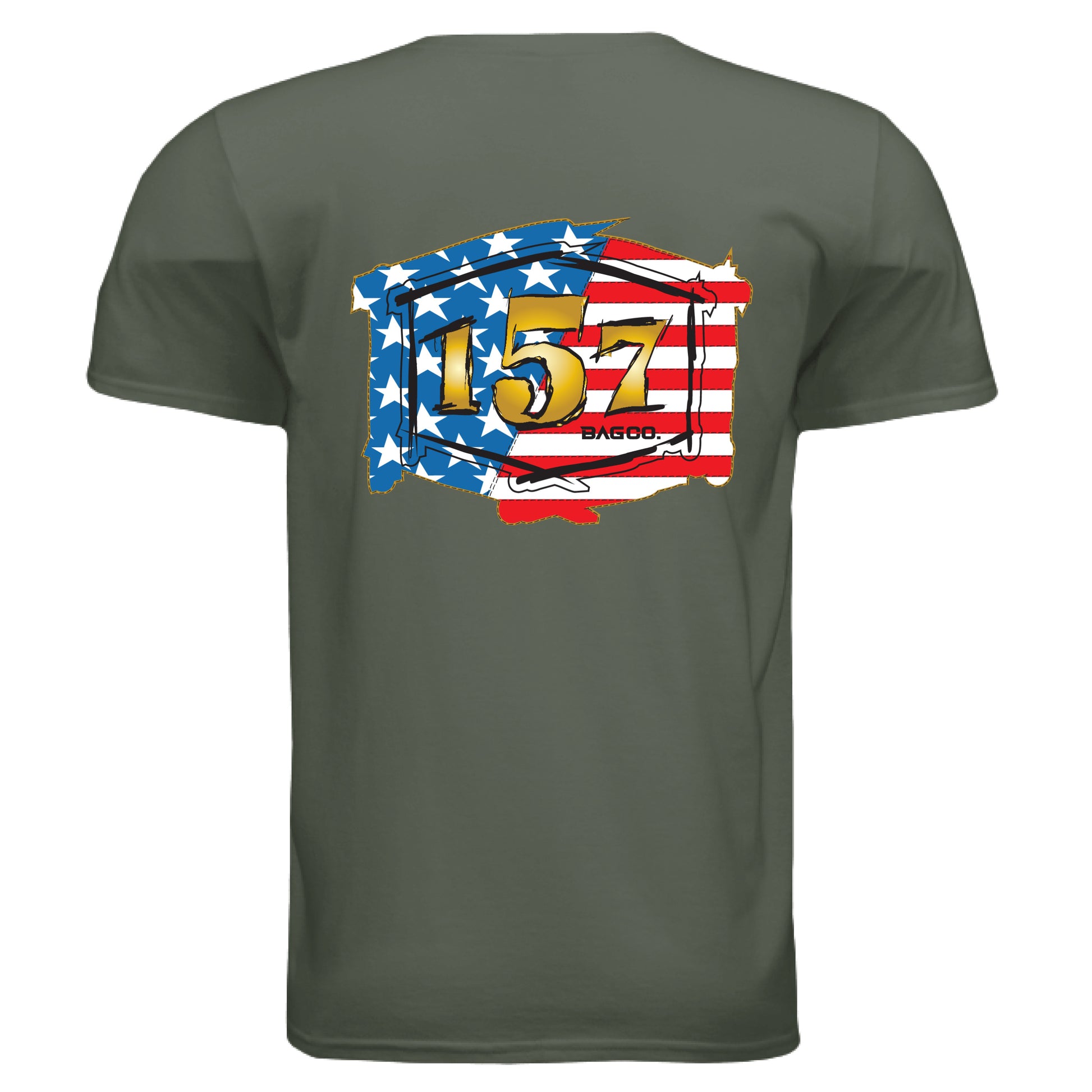 MILITARY GREEN - BACK