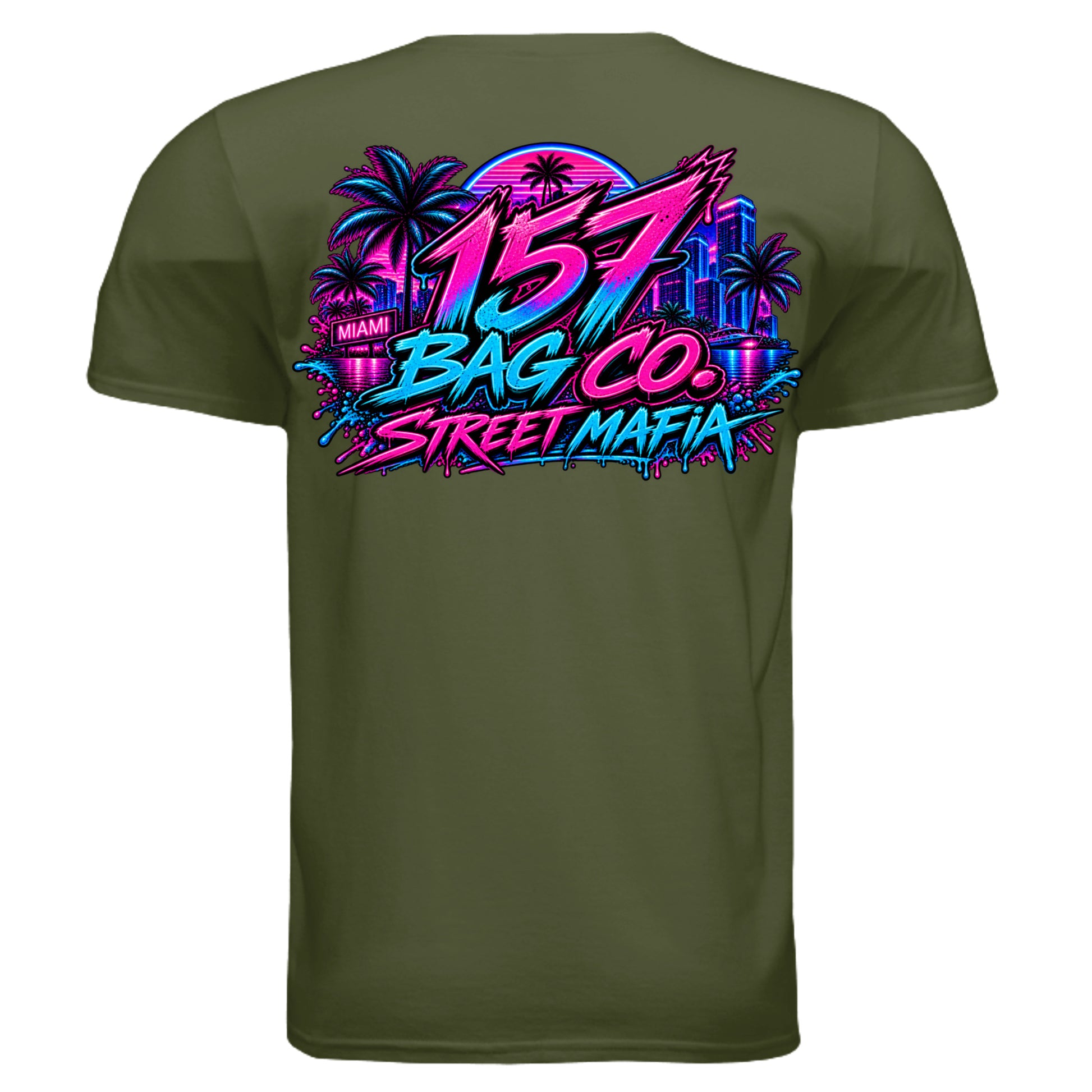 MILITARY GREEN - G640 - BACK